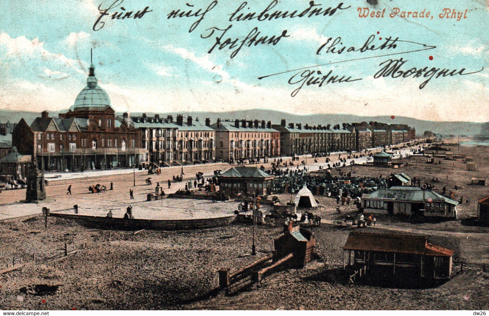 West Parade - Rhyl (Denbighshire, Pays De Galles) Valentine's Series - Denbighshire