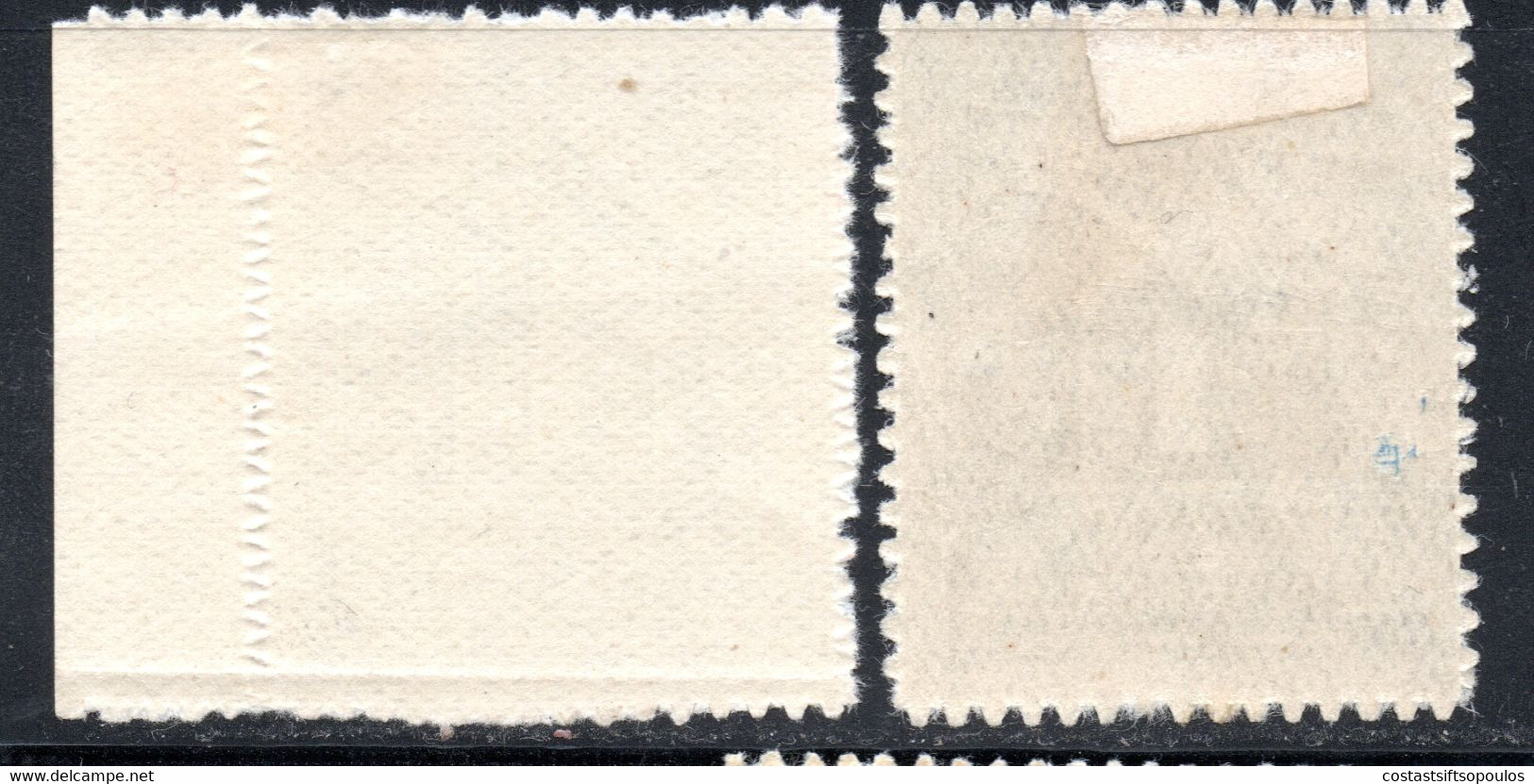 1111.GREECE.1913-1928 POSTAGE DUE 1 DR. HELLAS D95B LIGHT CREASE LOWER SIDE,D95C,MH - Unused Stamps