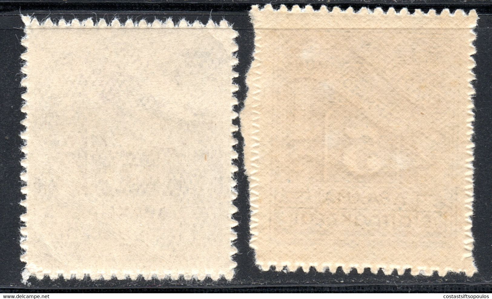 1112.GREECE.1913-1928 POSTAGE DUE 5 DR. HELLAS D98B,D98C MNH - Nuovi