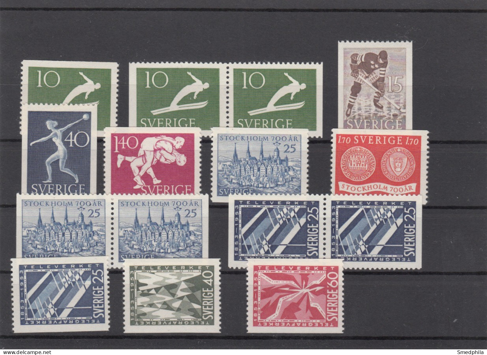 Sweden 1953 - Full Year MNH ** - Full Years