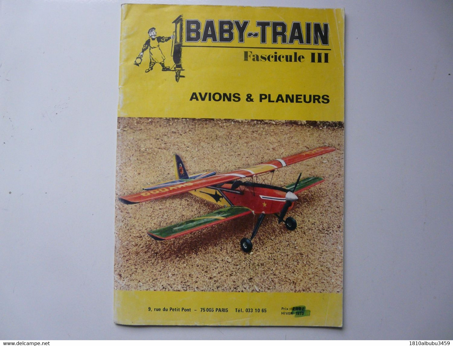 FASCICULE III - BABY-TRAIN : Avions & Planeurs - Modélisme