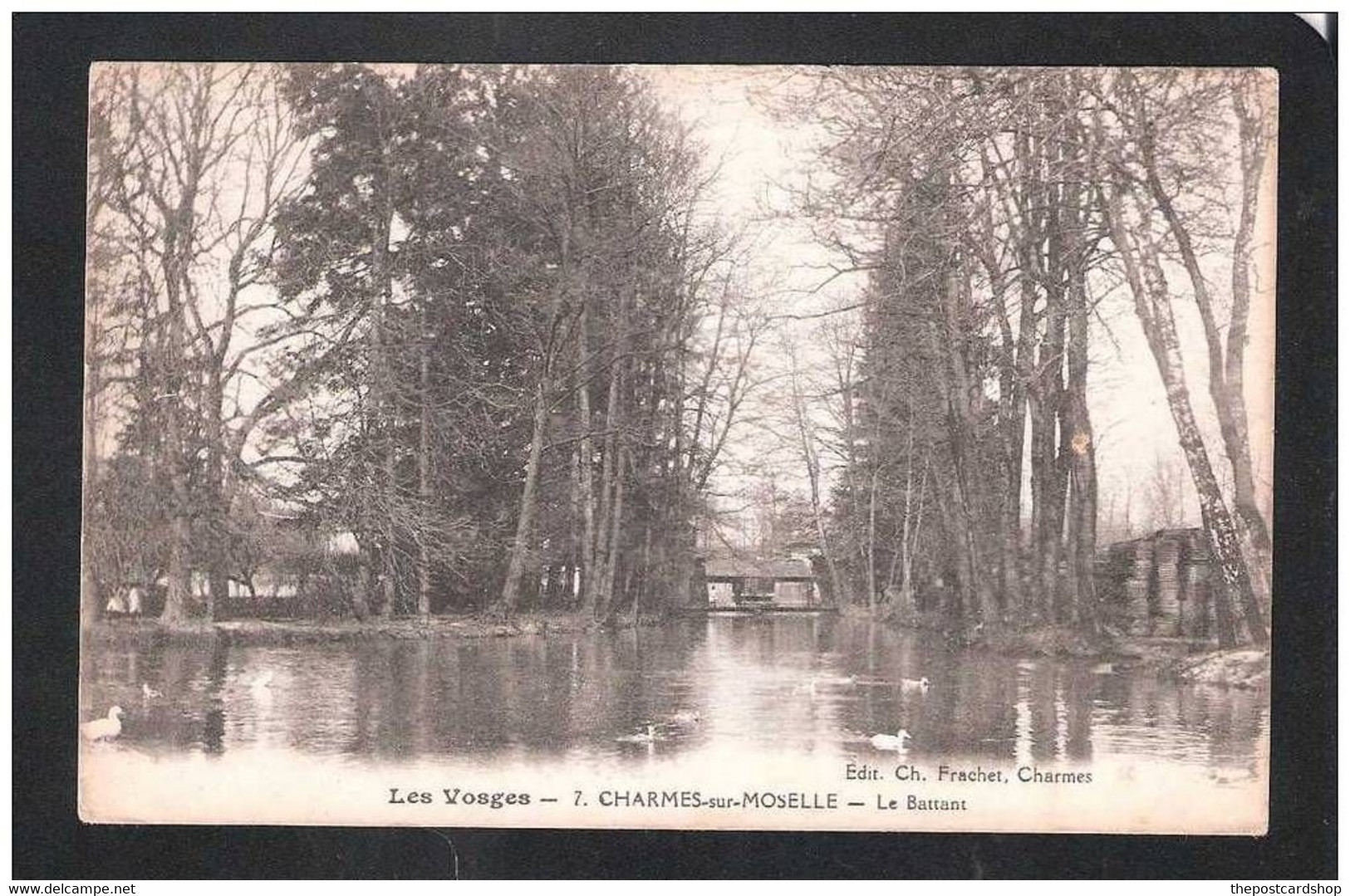 CPA 88 FRANCE LES VOGES No7 Charmes Sur Moselle Le Battant - Charmes