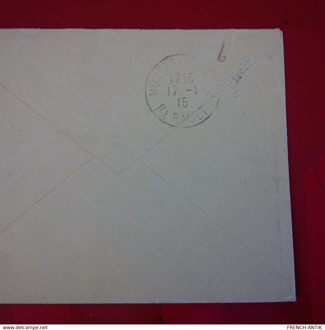 LETTRE 66 E DIVISION D INFANTERIE HOPITAL DE CAMPAGNE POUR MONTPELLIER 1915 - Storia Postale