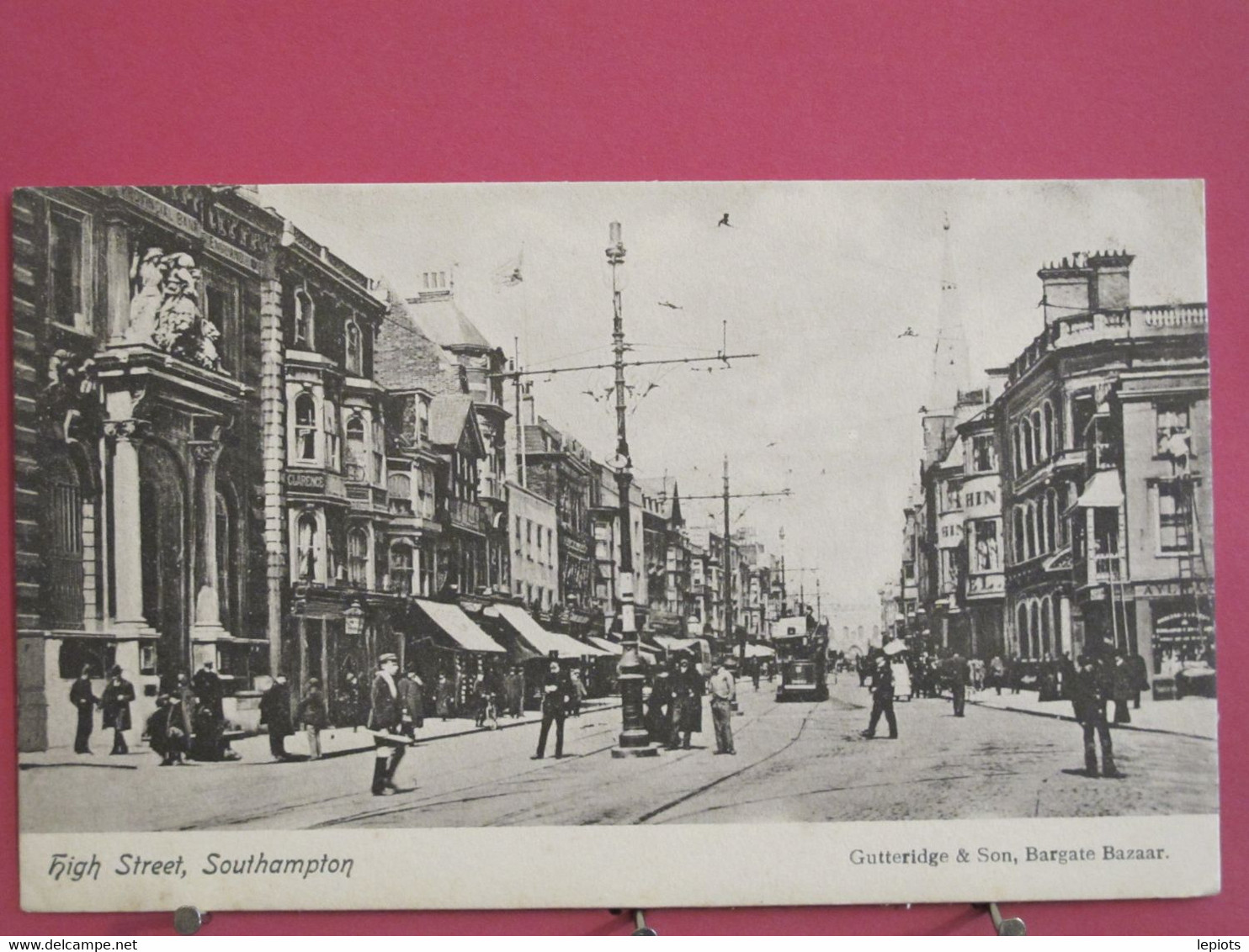 Visuel Très Peu Courant - Angleterre - Southampton - High Street - R/verso - Southampton