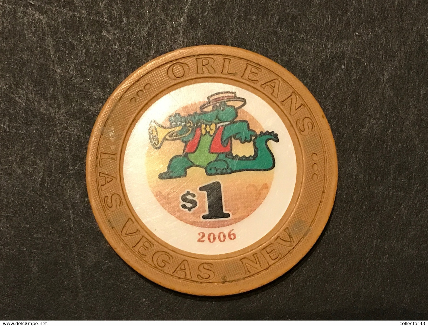 JETON / TOKEN LAS VEGAS 1$  CASINO ORLEANS 2006 - Casino