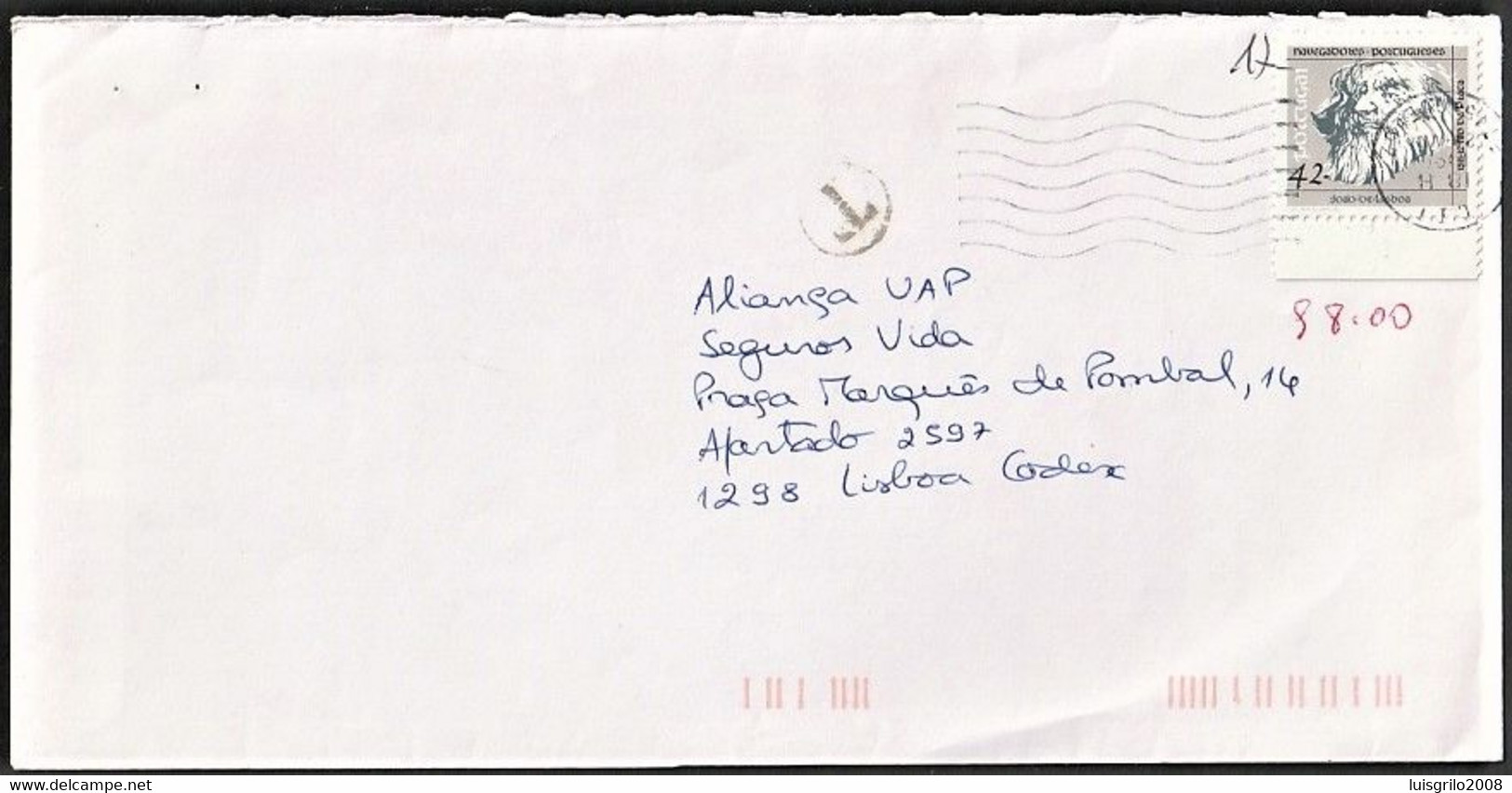 Postage Due / Tax - Porteado / Multa (T) 98.00 -|- Portugal, 1991 - Brieven En Documenten