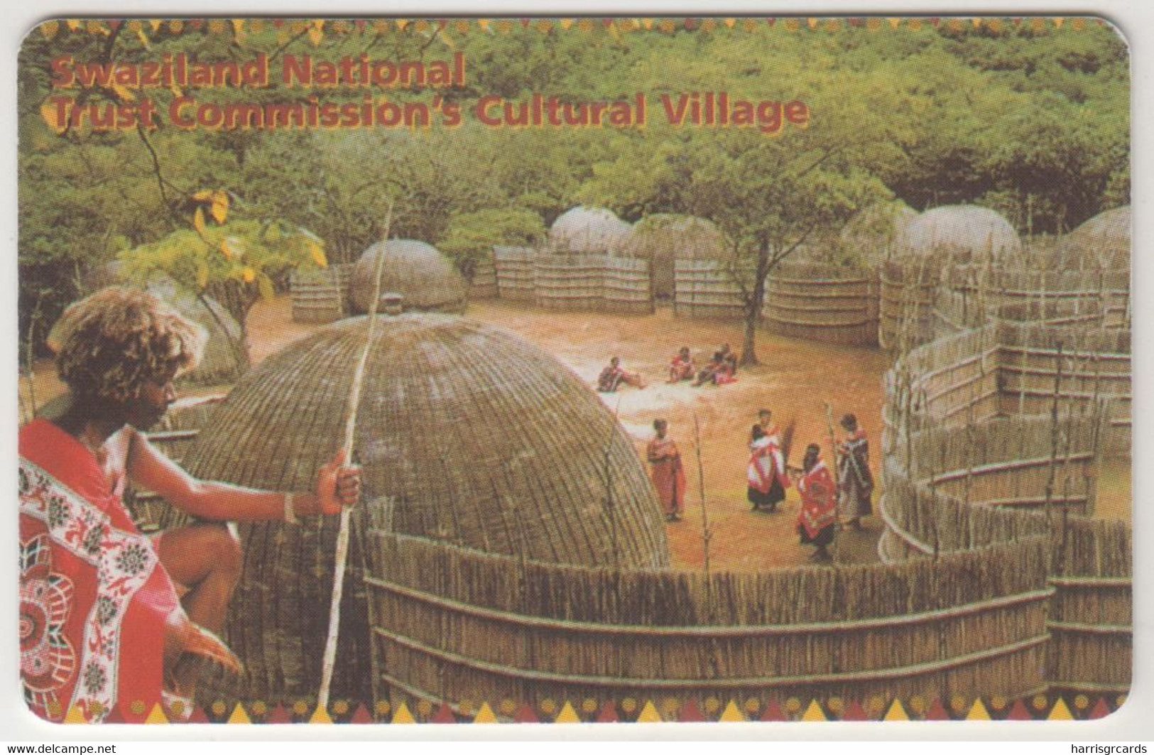 SWAZILAND - Cultural Village, 03/01, CN: SGAH, 20 E, Used - Swaziland