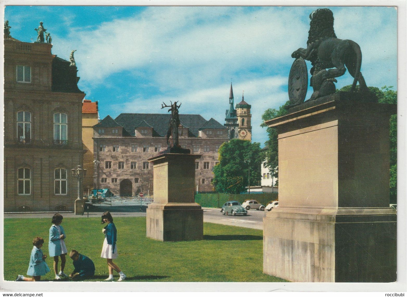 Stuttgart, Neues Schloß, Stiftskirche, Baden-Württemberg - Stuttgart