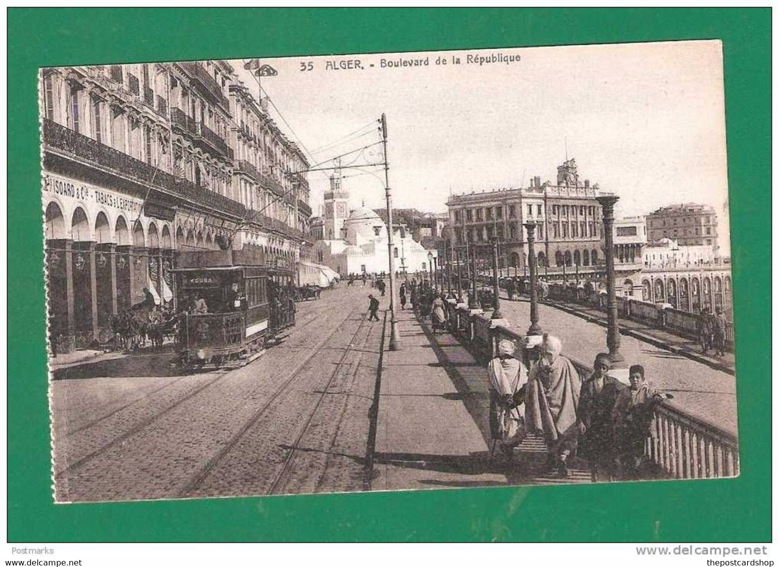 ALGER ALGERIA TRAM No35 BOULEVARD DE LA REPUBLIQUE - Algeri