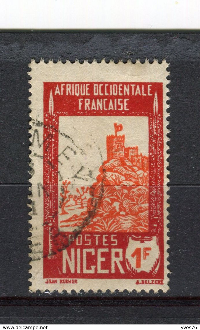 NIGER - Y&T N° 45A° - Forteresse De Zinder - Oblitérés