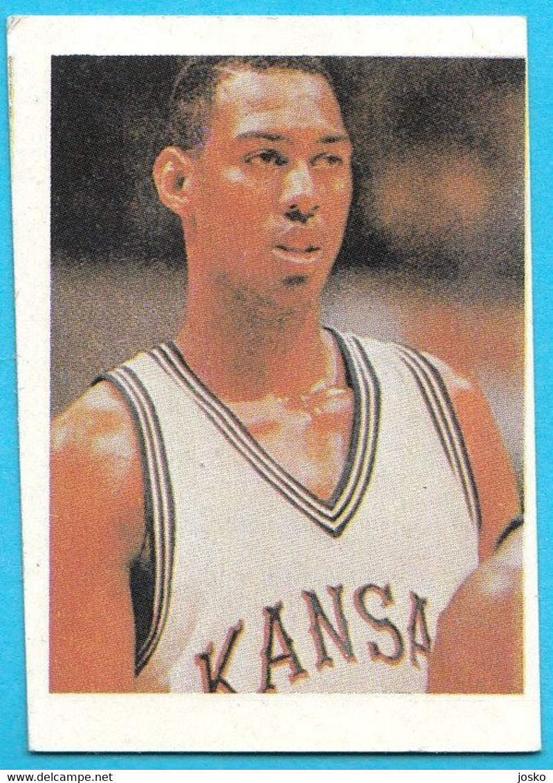 DANNY MANNING - Yugoslav Rookie Card 1980s * Los Angeles Clippers Kansas Jayhawks Men's Basketball Louisville Cardinals - 1980-1989