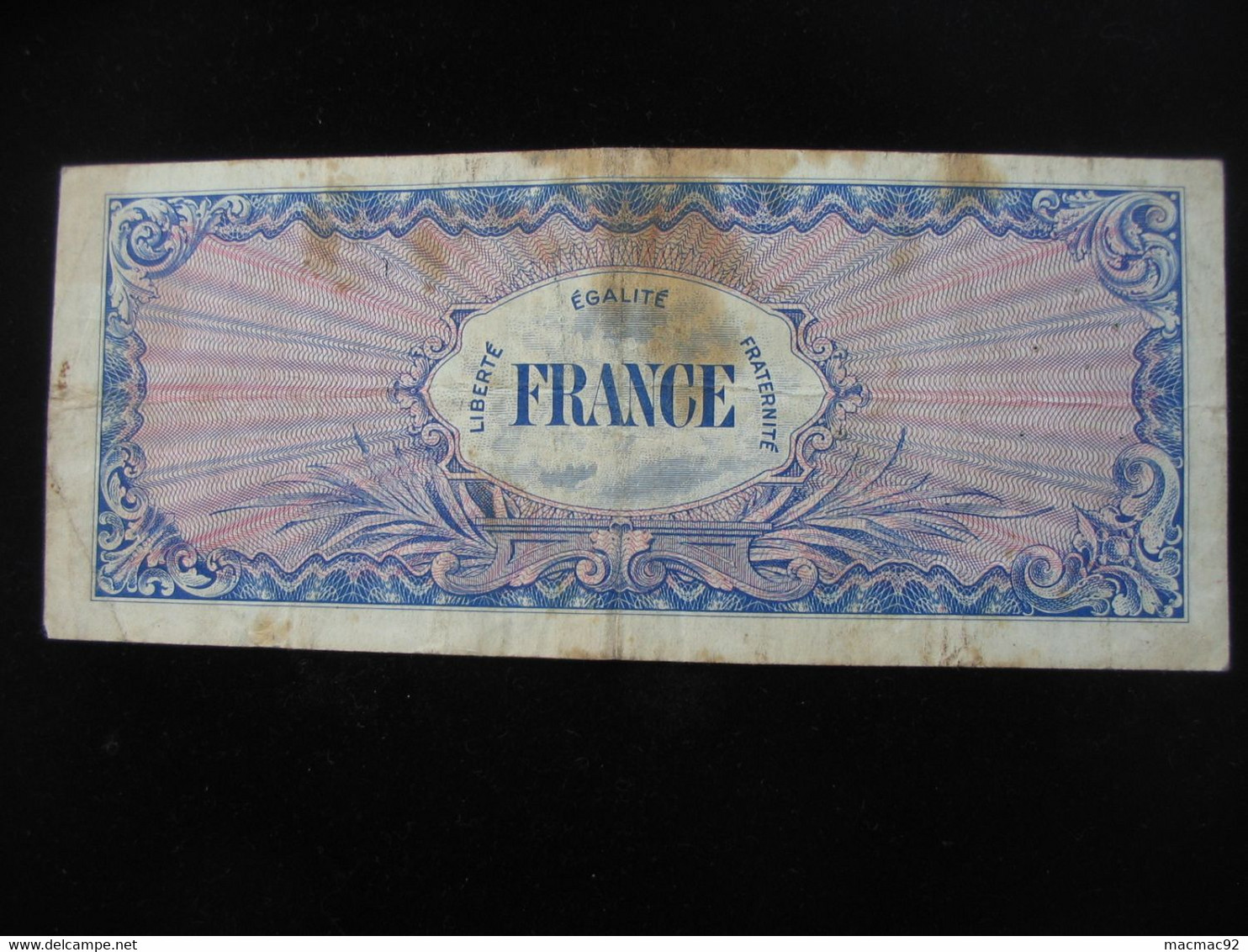 100 Francs - FRANCE - Série 3 - Billet Du Débarquement - Série De 1944 **** EN ACHAT IMMEDIAT ****. - 1945 Verso France