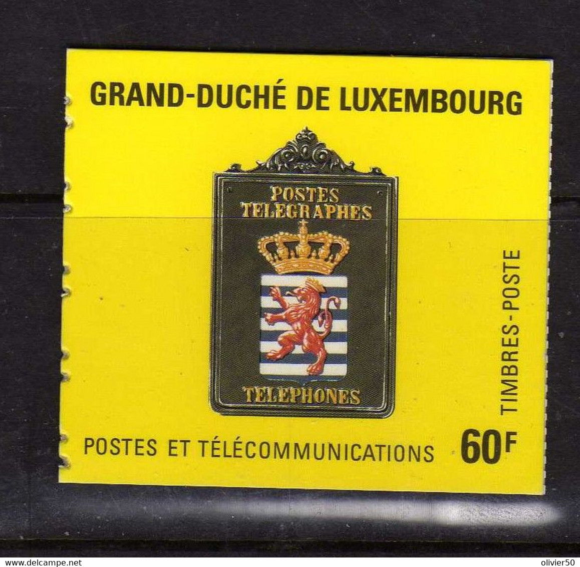 Luxembourg (1991)  -  Carnets Objets Anciens Des PTT  - Obliteres - Libretti