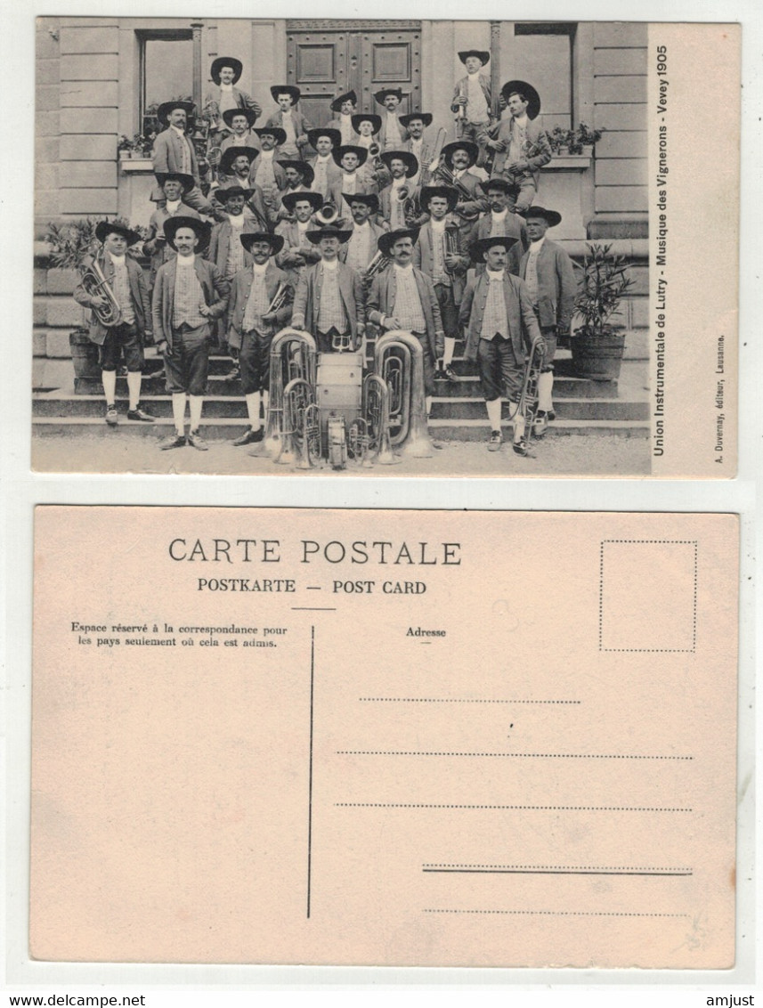 Suisse // Schweiz // Vaud // Lutry, L'Union Instrumentale, Musique De La Fête Des Vignerons De 1905 - Lutry