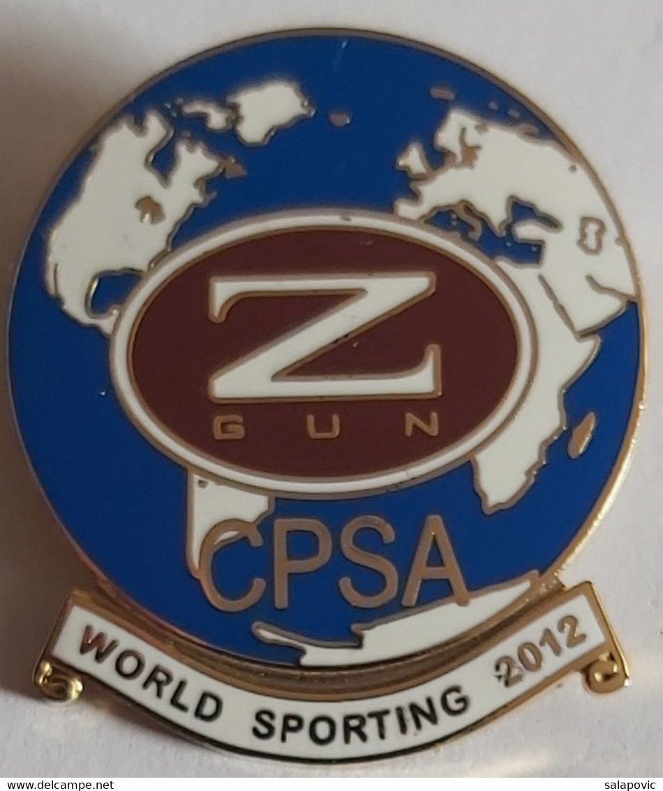 CPSA World Sporting 2012 World Championships ShootingPIN A9/6 - Tiro Al Arco