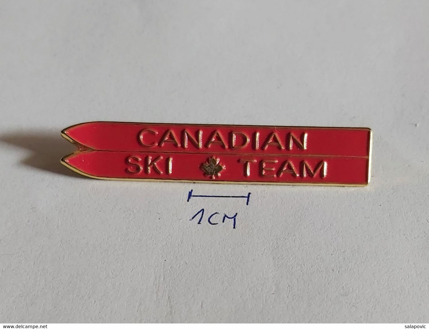 Canadian Ski Team Ski Skiing Team Canada Ski Federation Association Union PIN A9/6 - Sports D'hiver