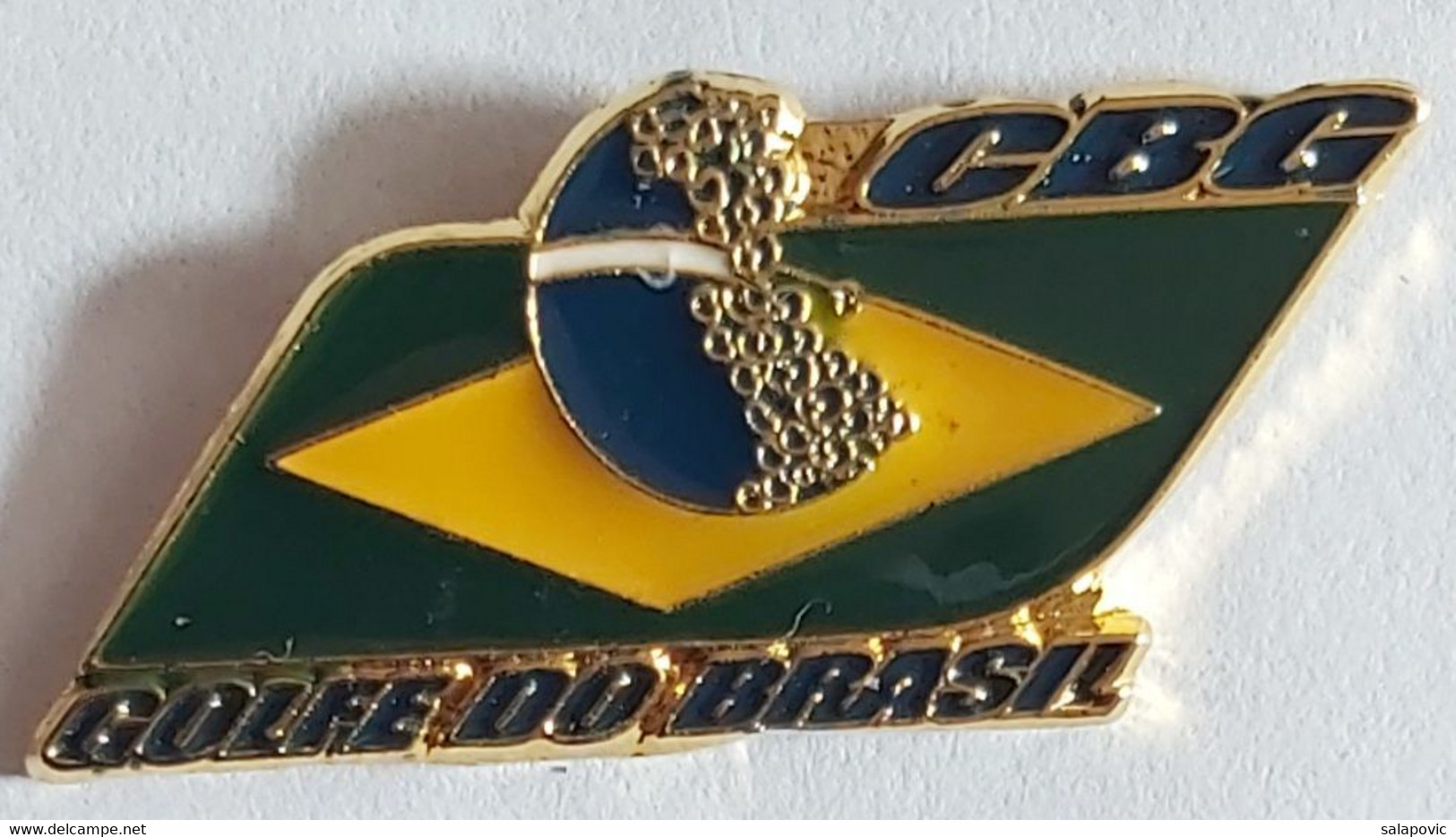 Golfe Do Brasil, Brasil Golf Federation  PIN A9/6 - Golf