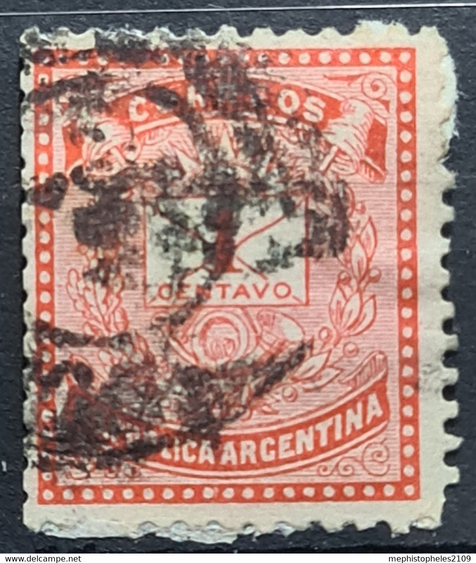 ARGENTINA 1882 - Canceled - Sc# 44A - Used Stamps