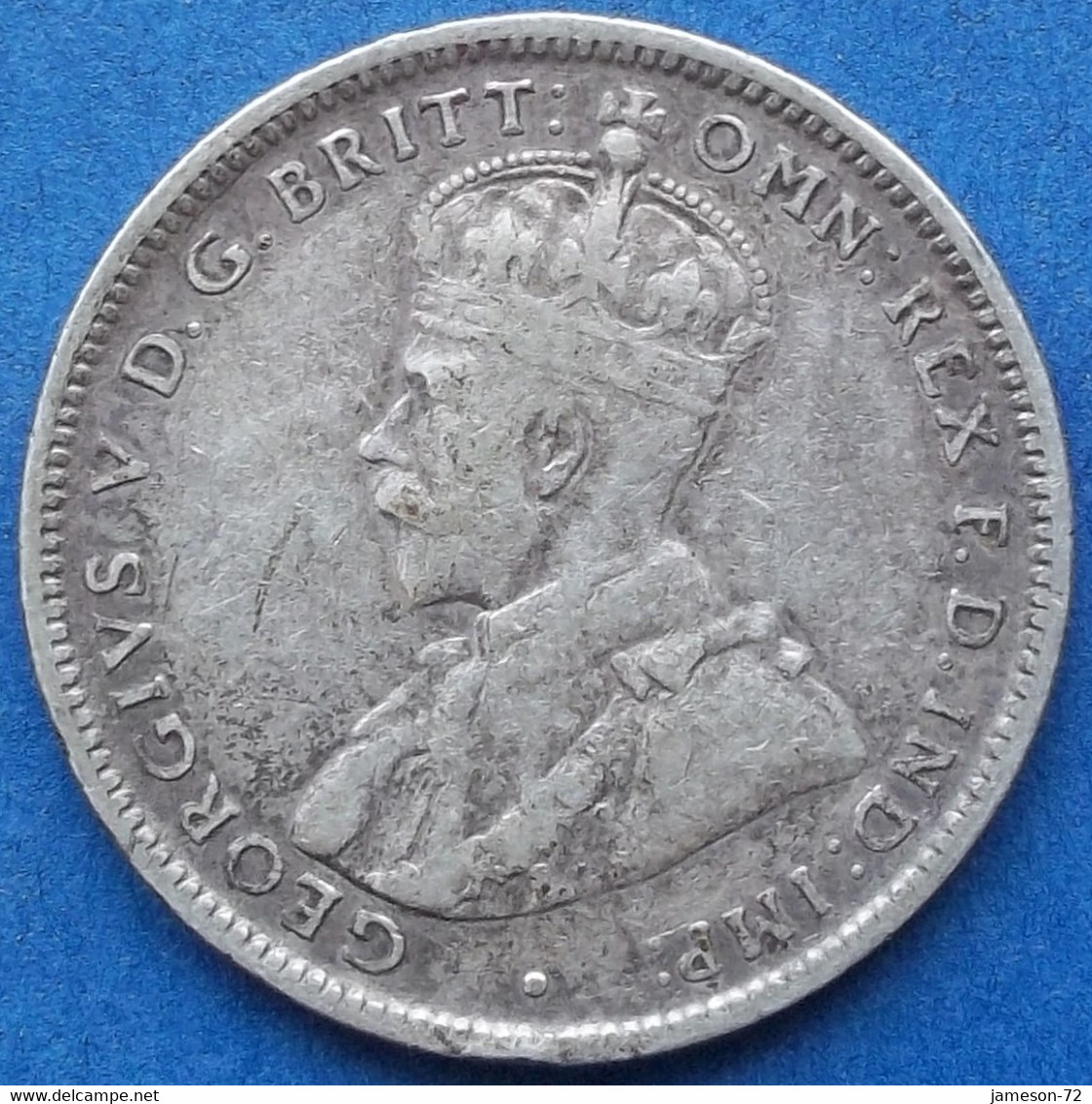 AUSTRALIA - Silver Shilling 1918 M KM# 26 George V (1910-1936) - Edelweiss Coins - Shilling