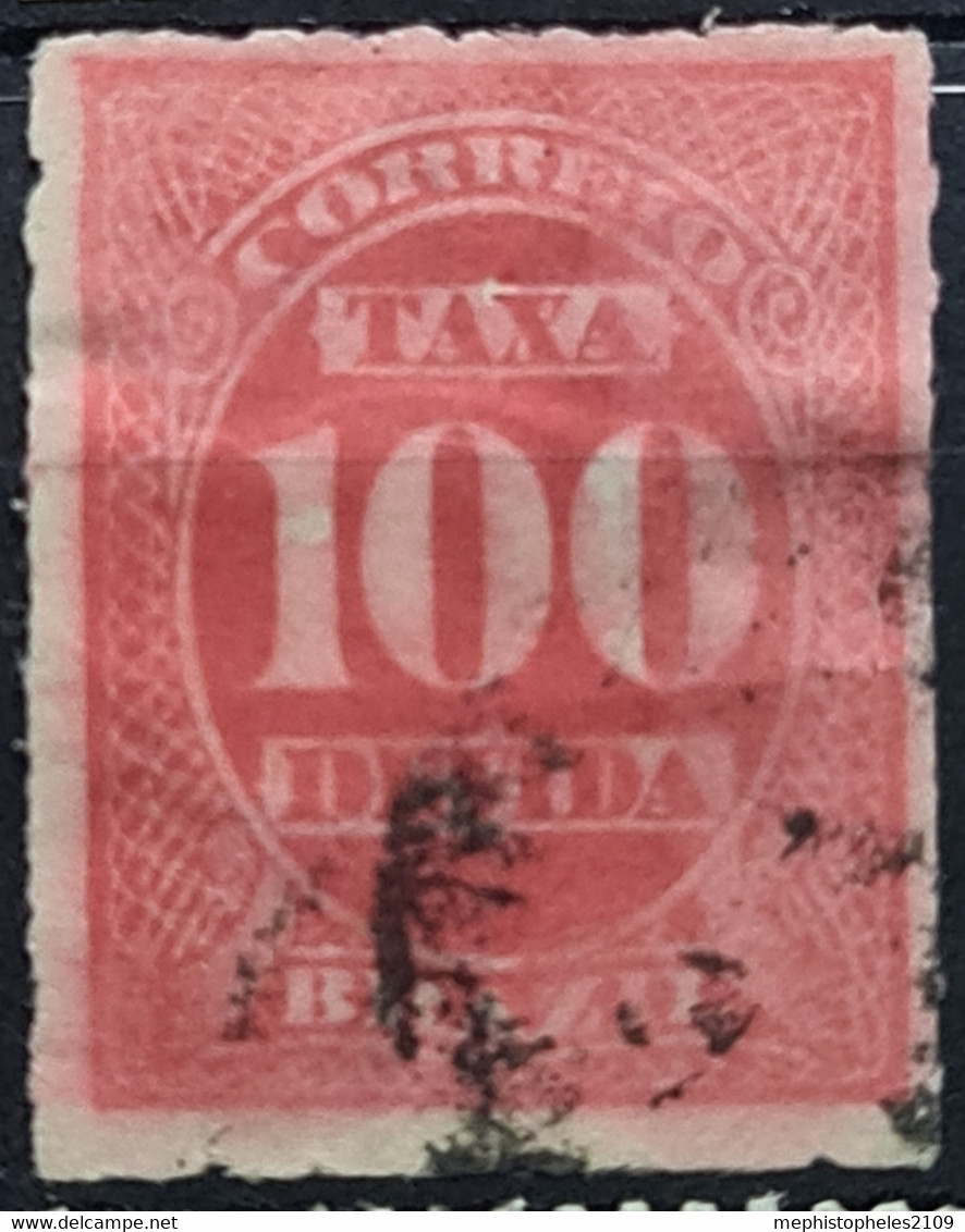 BRASIL 1889 - Canceled - Sc# J4 - Postage Due - Strafport