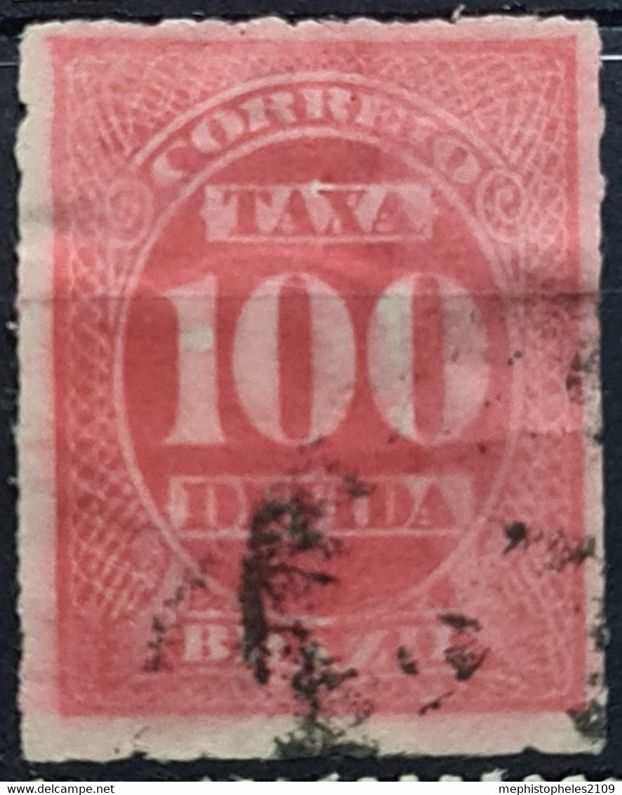 BRASIL 1889 - Canceled - Sc# J4 - Postage Due - Impuestos