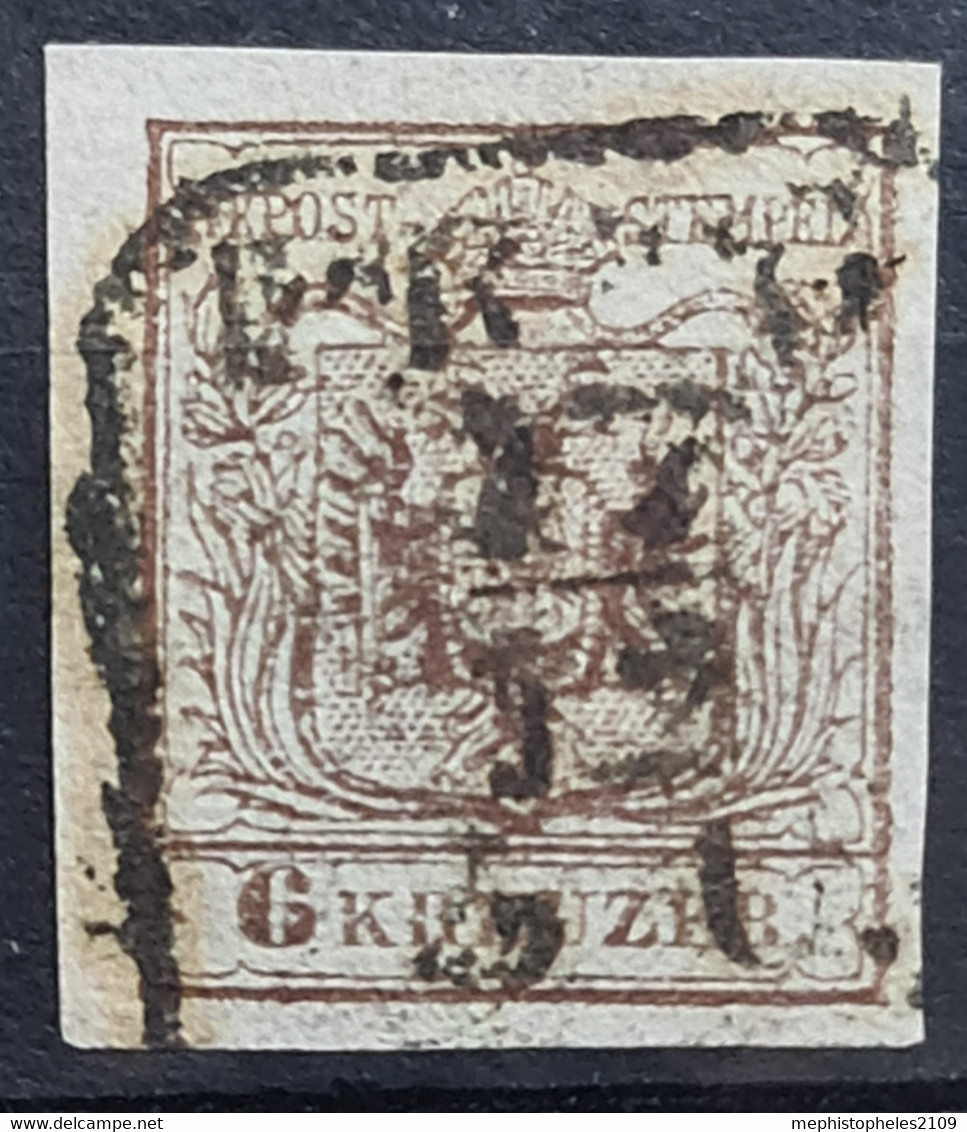 AUSTRIA 1850 - Canceled - ANK 4 - 6kr - Gebraucht