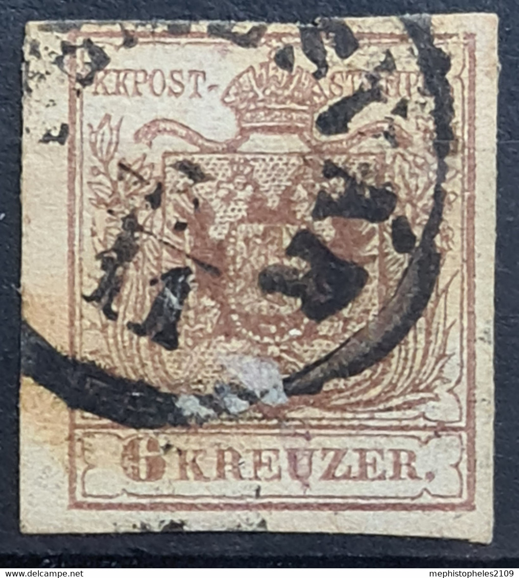 AUSTRIA 1850 - Canceled - ANK 4 - 6kr - Gebraucht