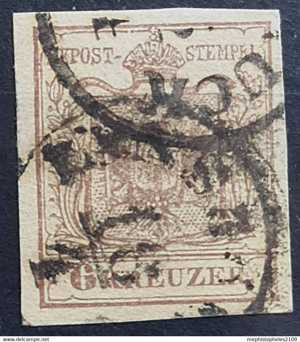 AUSTRIA 1850 - Canceled - ANK 4 - 6kr - Gebraucht