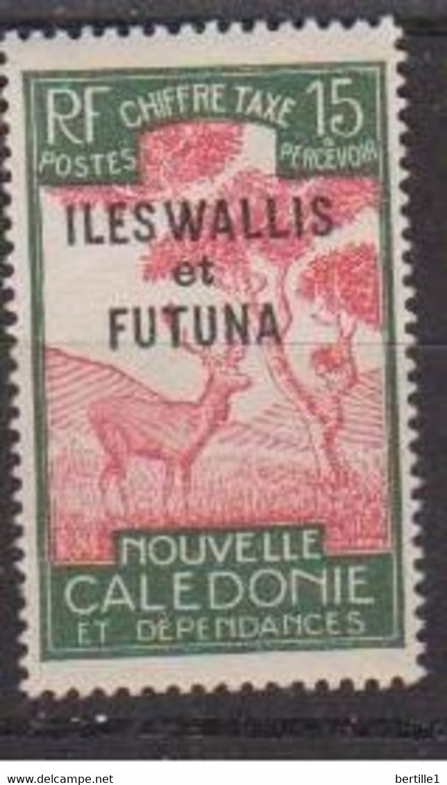 WALLIS ET FUTUNA             N°  YVERT TAXE 15  NEUF AVEC CHARNIERES     ( CHARN 05/17 ) - Timbres-taxe