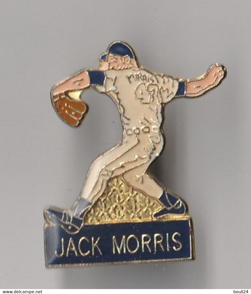 SOU -  PIN'S THEME   SPORT  BASEBALL  JACK   MORRIS   JOUEUR  LANCEUR - Béisbol