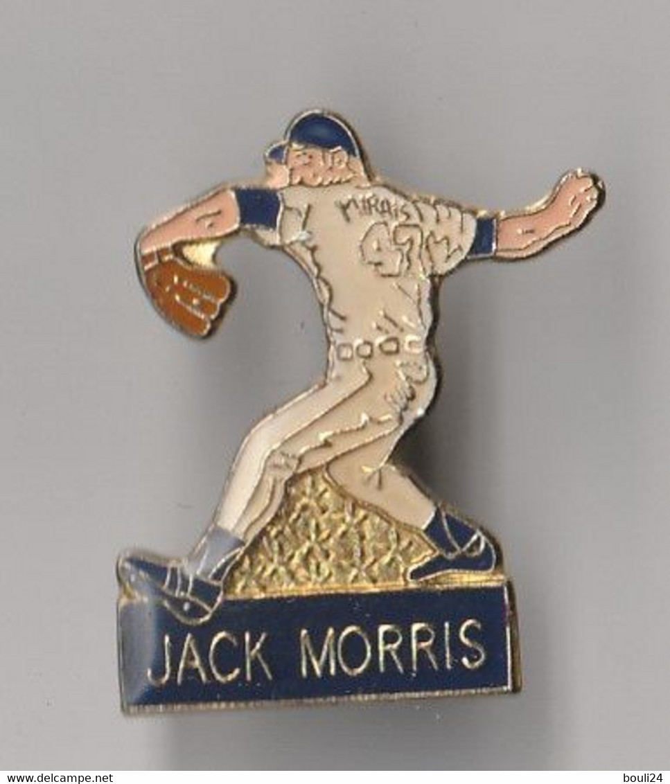 SOU -  PIN'S THEME   SPORT  BASEBALL  JACK   MORRIS   JOUEUR  LANCEUR - Baseball