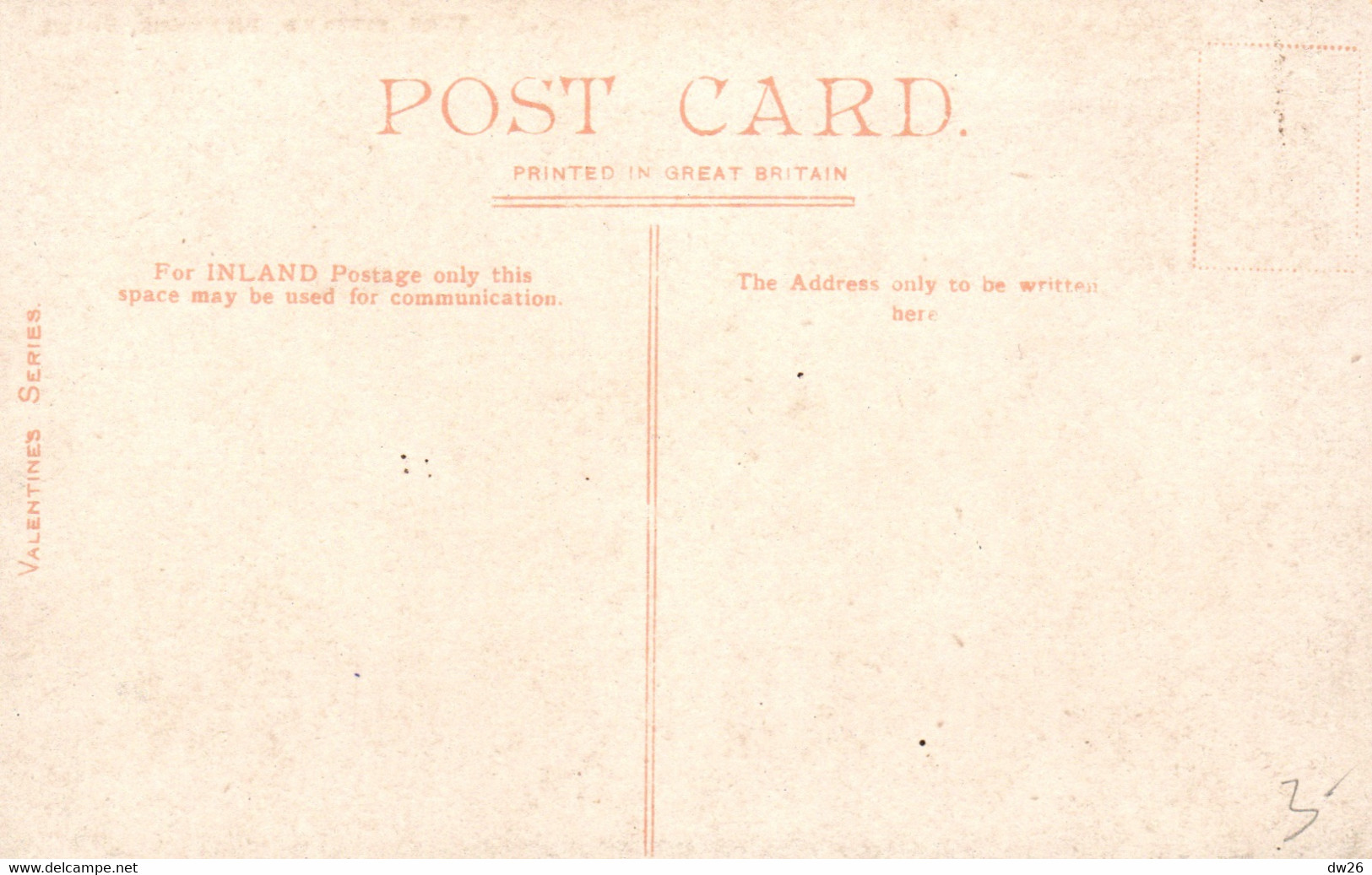 Richmond (Yorks, Yorkshire) Richmond Castle - Valentine's Series - Non Circulated Post Card - York