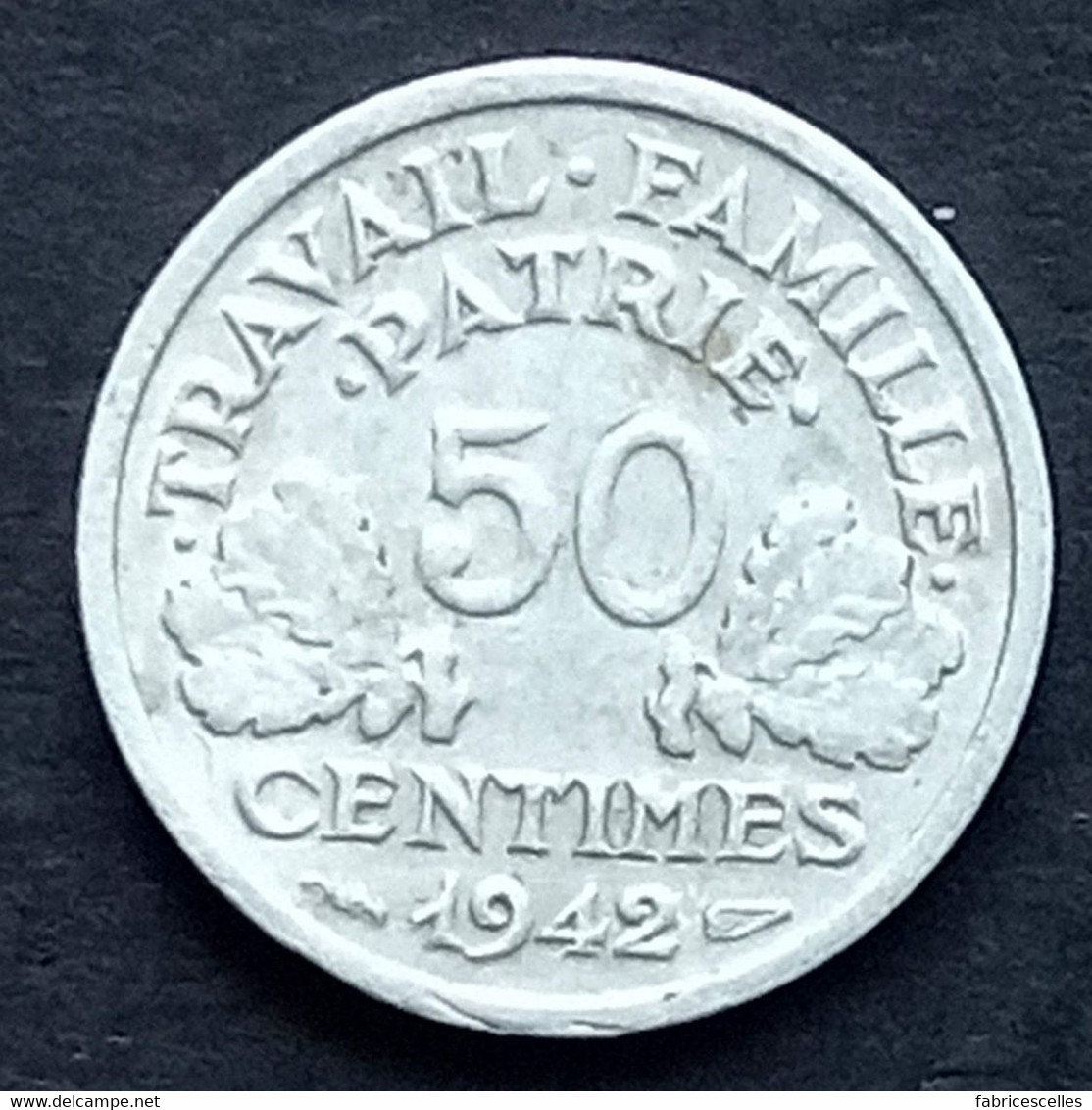 50 Centimes Bazor 1942 - 50 Centimes