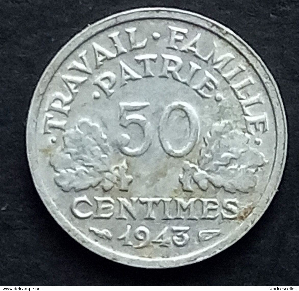 50 Centimes Bazor 1943 - 50 Centimes