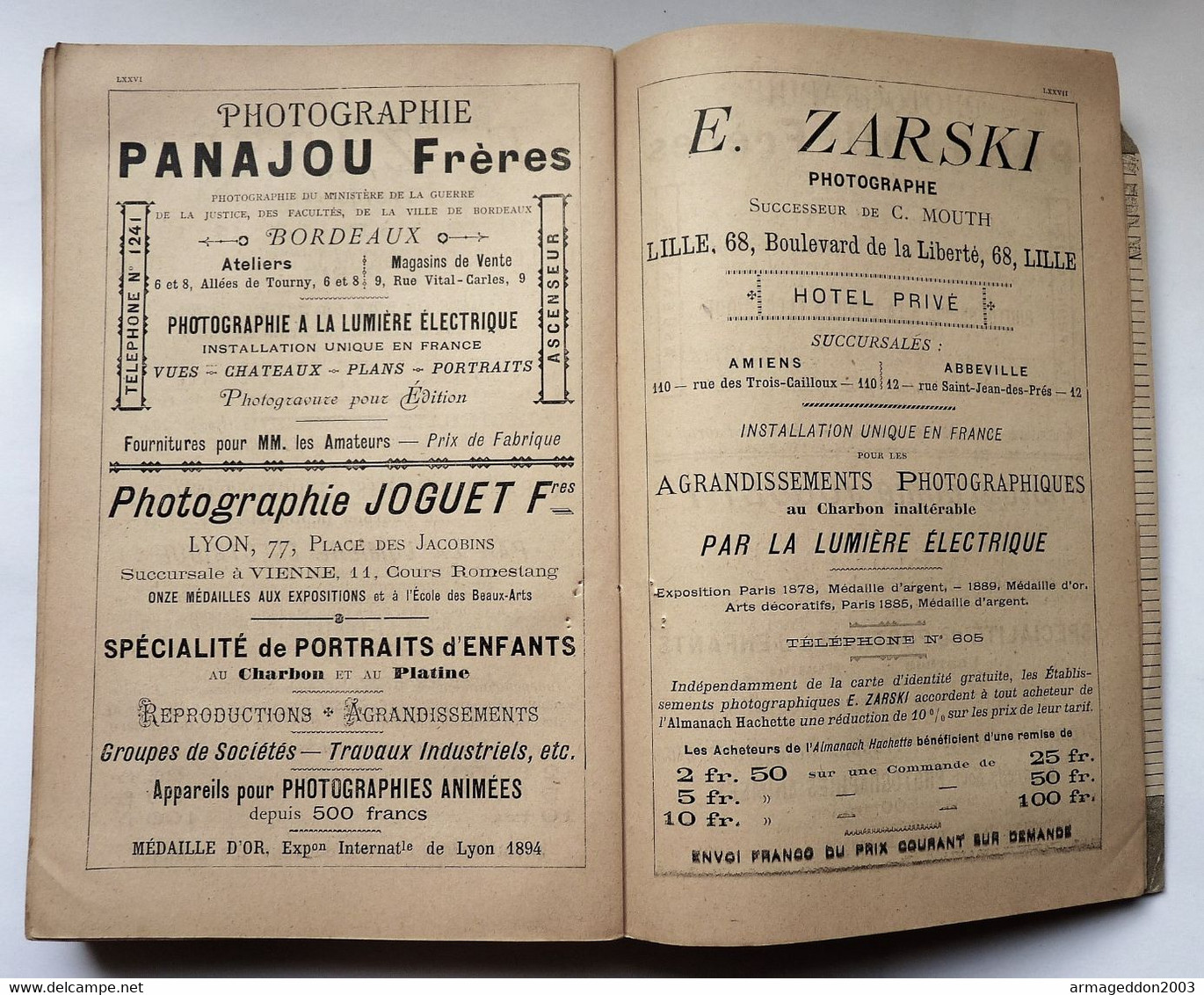 ALMANACH HACHETTE 1897 - PETITE ENCYCLOPEDIE POPULAIRE DE LA VIE PRATIQUE be