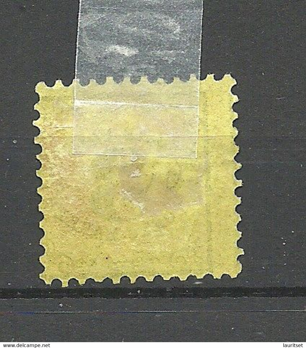 Altdeutschland BADEN 1862 Porto Landpost-Portomarke Michel 2 * Perforation Variety Zähnungsabart - Mint