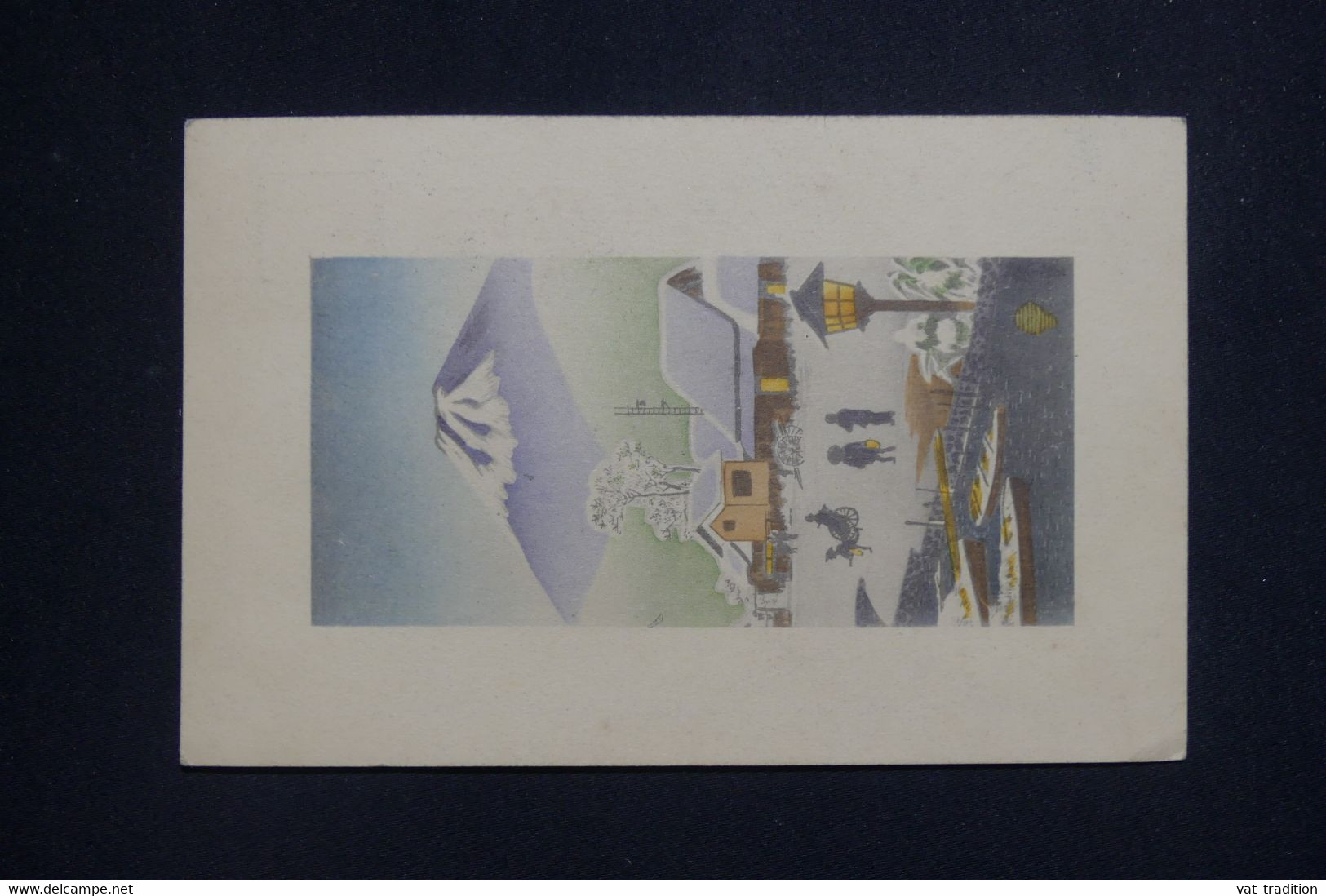 JAPON - Affranchissement De Tokyo Sur Carte Postale Pour La France, Période 1926/30 - L 132587 - Brieven En Documenten