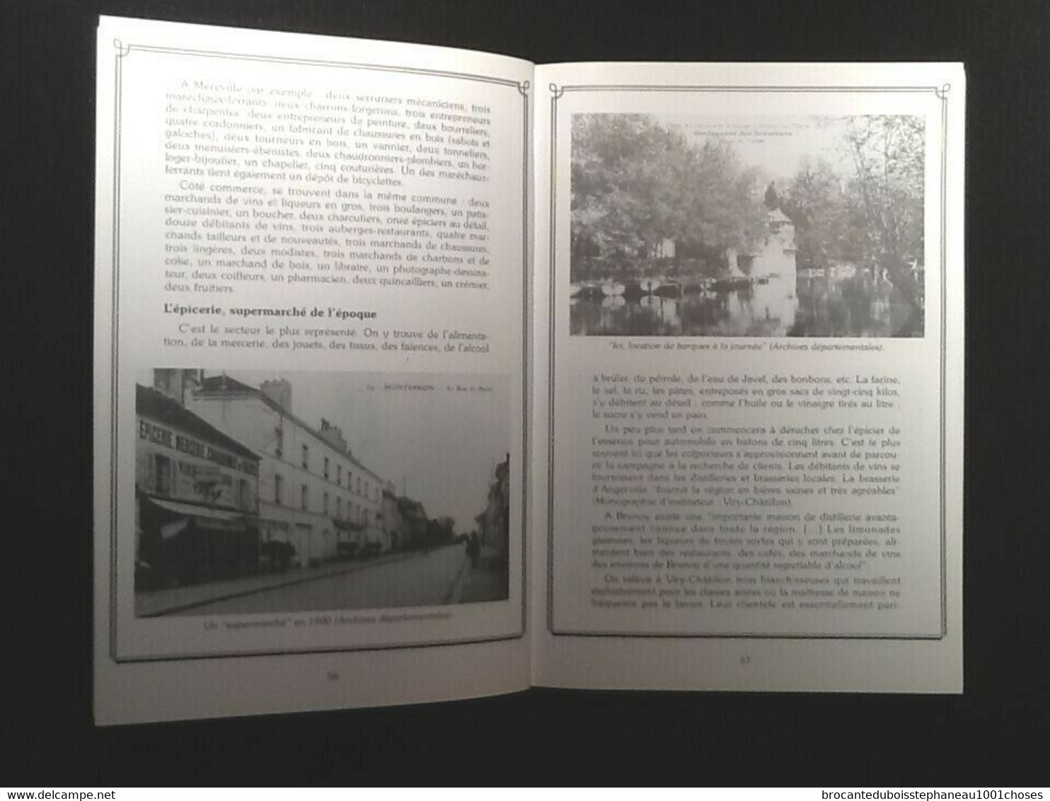 Geneviève Averso L' Essonne Autrefois (1995)  135 Pages  (240x165)mm - Ile-de-France