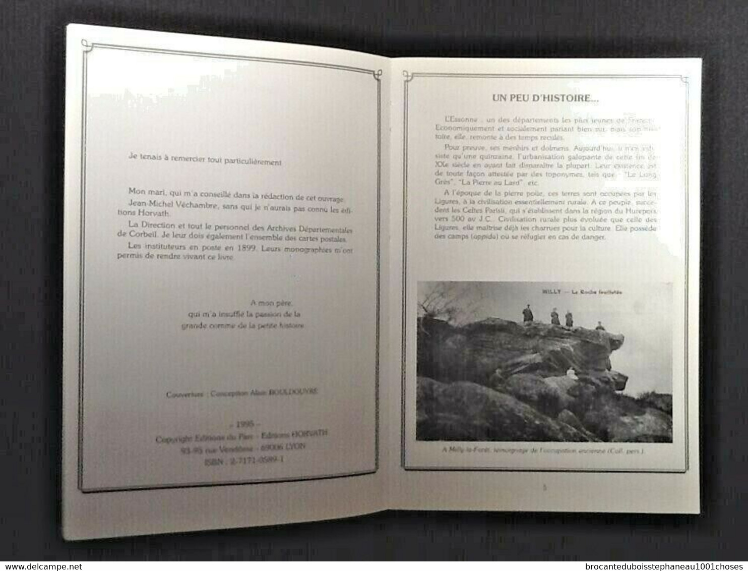 Geneviève Averso L' Essonne Autrefois (1995)  135 pages  (240x165)mm