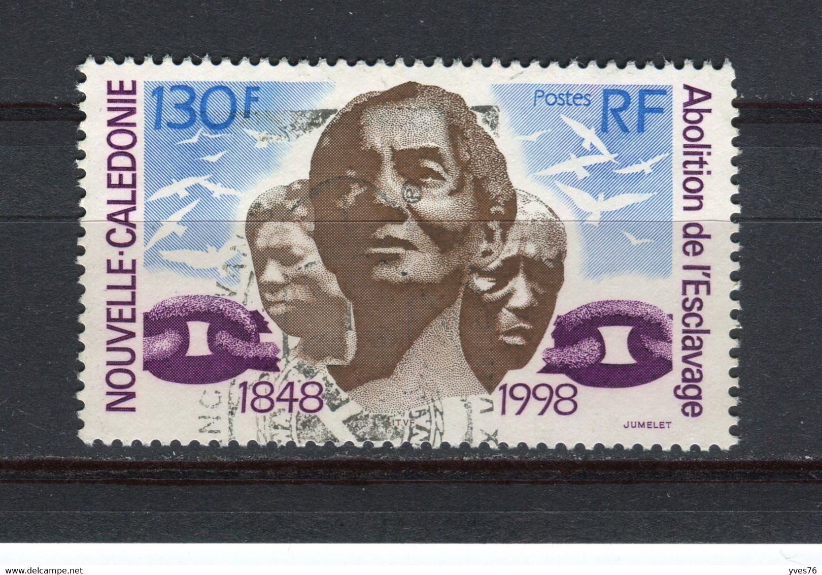 NOUVELLE-CALEDONIE - Y&T N° 756° - Abolition De L'esclavage - Used Stamps
