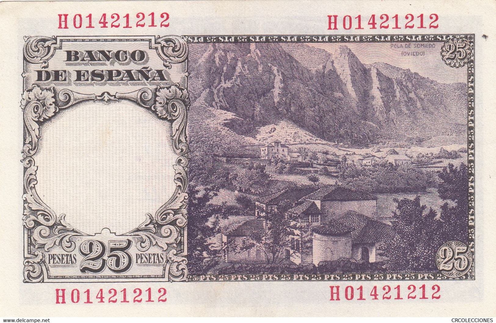 CRBS0466 BILLETE ESPAÑA 25 PESETAS 1946 SIN CIRCULAR - 25 Pesetas