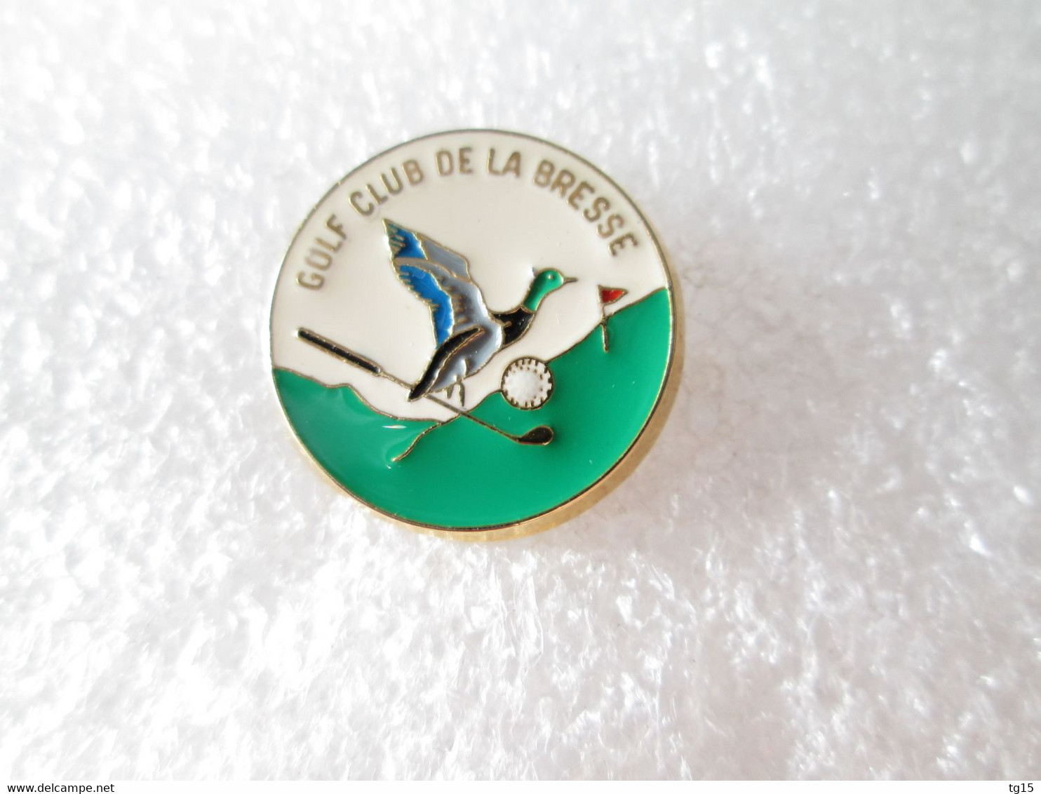 PIN'S    GOLF  DE  LA  BRESSE     Email   ANIMAUX  CANARD - Golf