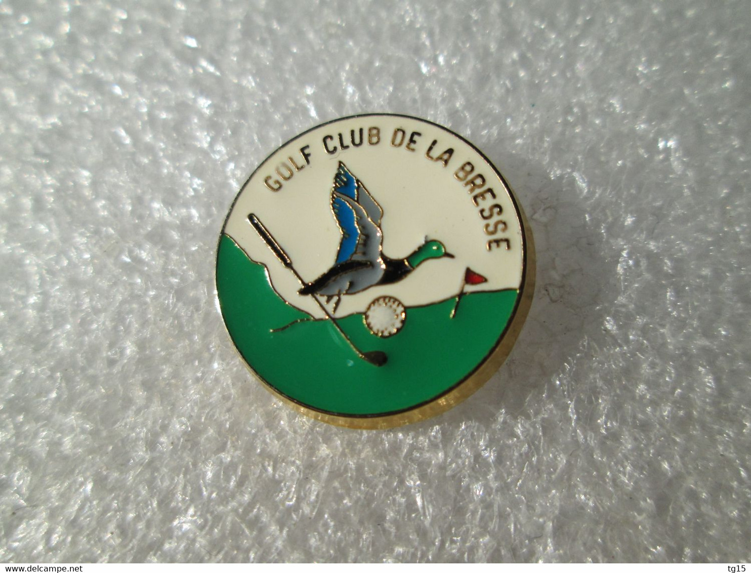 PIN'S    GOLF  DE  LA  BRESSE     Email   ANIMAUX  CANARD - Golf