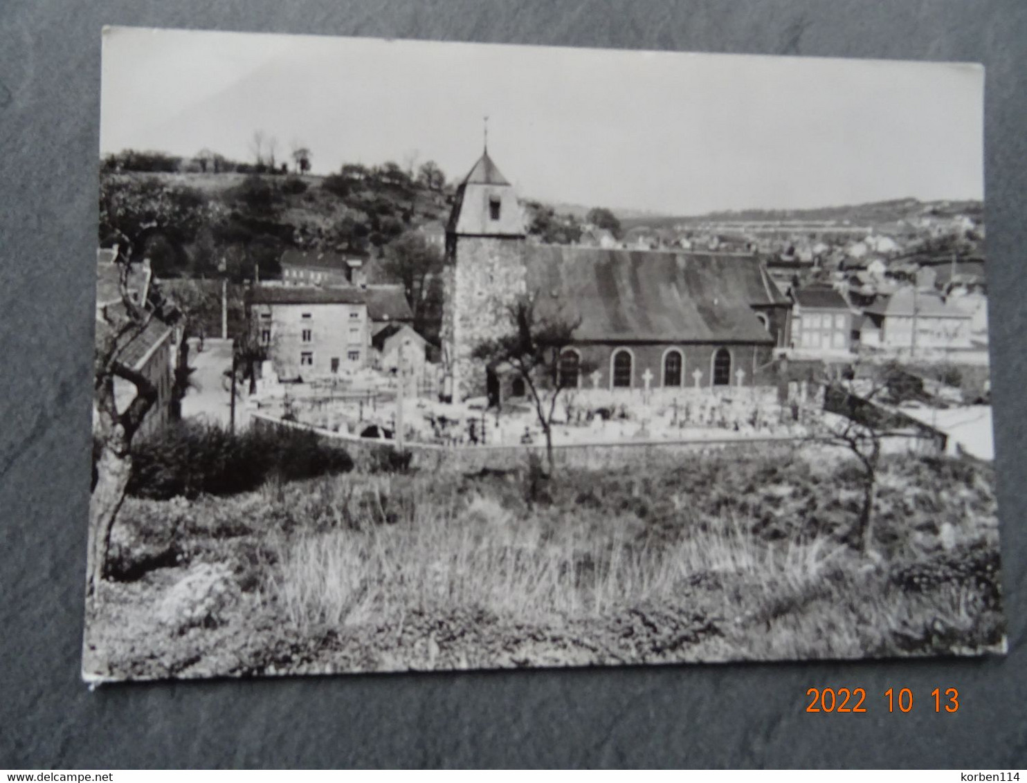 AWIRS  L'EGLISE LA TOUR DATE DE L'AN 1200 L'AUTRE PARTIE DE 1831 ELLE A POUR PATRON ST. ETIENNE - Flémalle