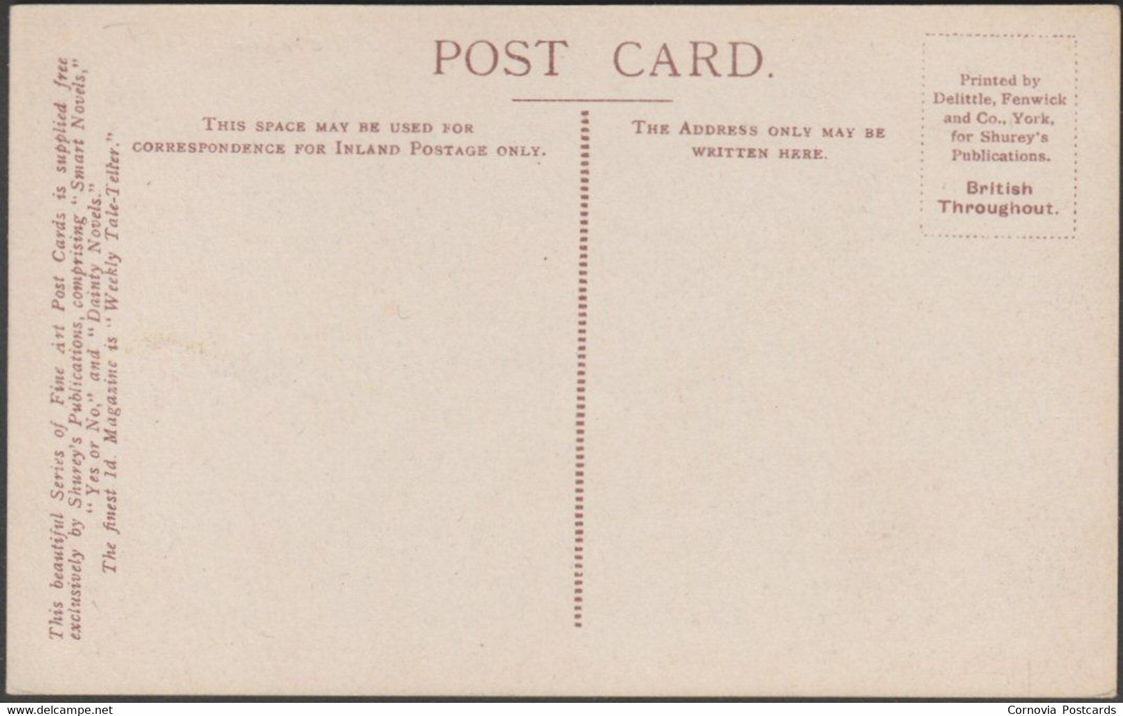 Uppingham, Rutland, C.1905-10 - Shurey's Postcard - Rutland