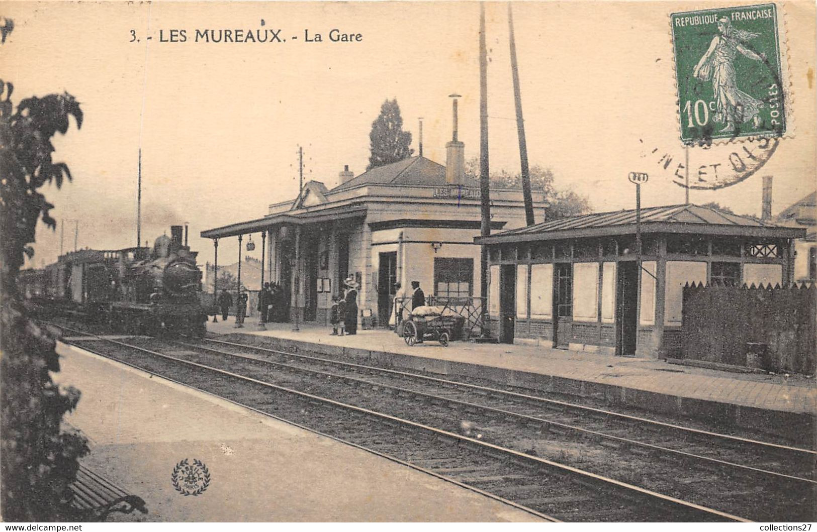78-LES-MUREAUX- LA GARE - Les Mureaux