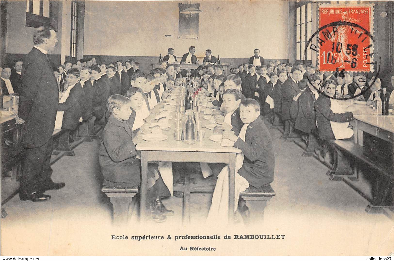 78-RAMBOUILLET- ECOLE SUPERIEURE PROFESSIONNELLE - AU REFECTOIRE - Rambouillet