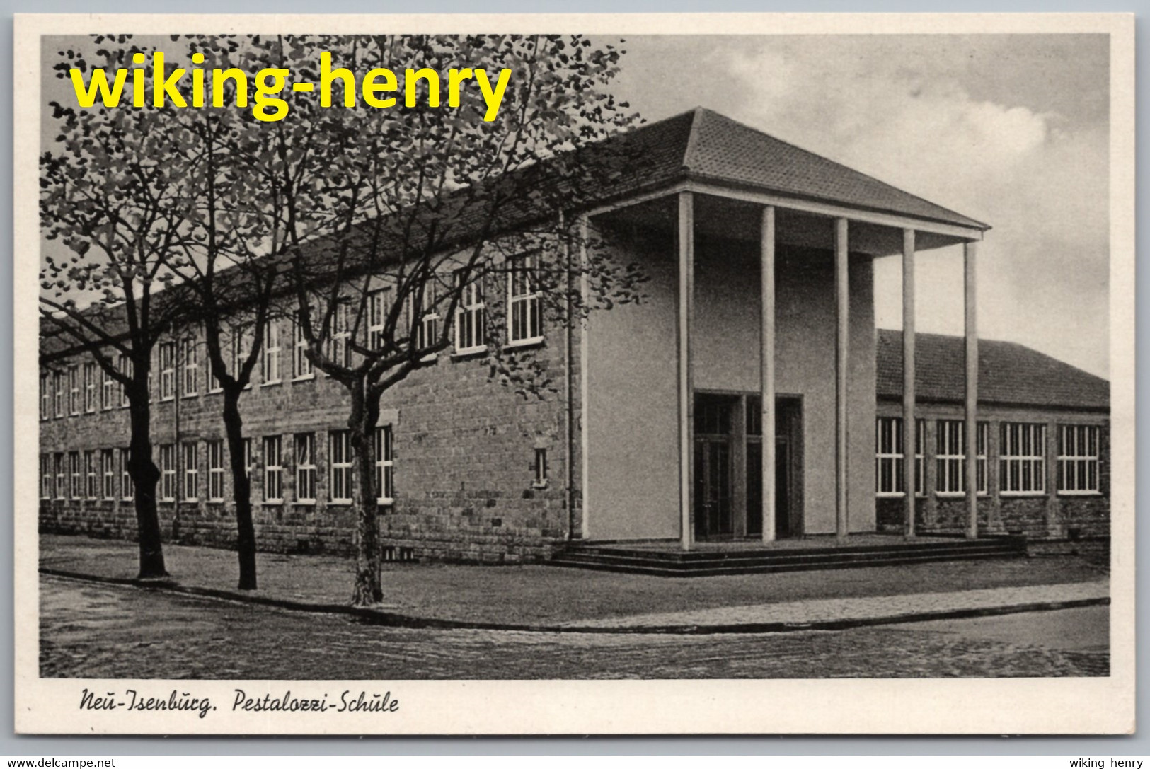 Neu Isenburg - S/w Pestalozzi Schule - Neu-Isenburg