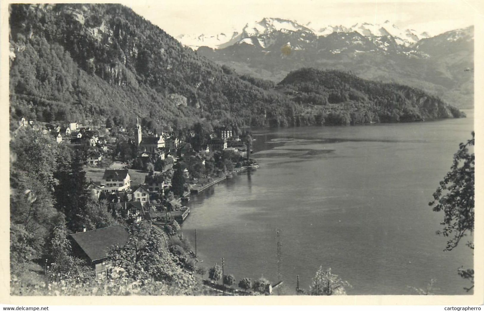 Europe Switzerland Zurich USTER Vierwaldstattersee Vitznau Blick Auf Sie Alpen Postcard - Uster