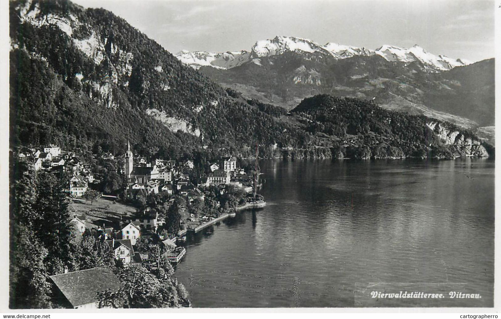 Europe Switzerland Zurich USTER Vierwaldstattersee Vitznau Postcard - Uster